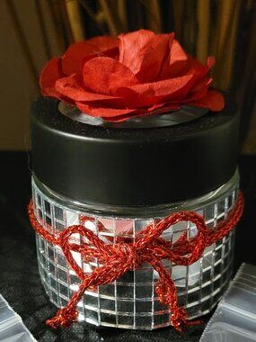 Luxurious Decorative Jar with Face Cream